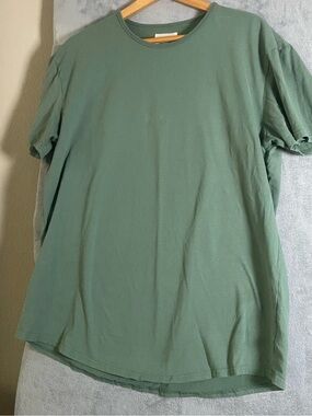dapper Boi T Shirt olive green casual  2XL